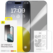 Baseus Privacy Protection Tempered Glass Diamond iPhone 15 Plus