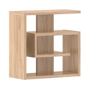 KONDELA Pomožna mizica Vandia - artisan hrast