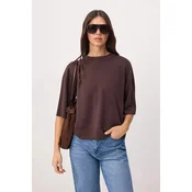 Trendyol Milla Ženska majica TWOSS26TS00182, Braon