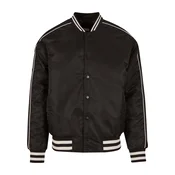 Urban Classics Prijelazna jakna Racer crna / bijela