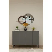 Hanah Home Komoda, 120x79x32cm, Antracit