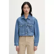 HUGO Jeans jakna Galatea 50556970 Modra Regular Fit