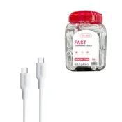 Ven Dens USB kabl VD-DCR 05 Type C na Type C 60W 1m 1/50 kom. BELI