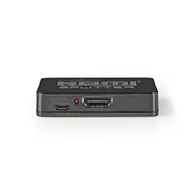 Nedis VSPL34002BK- Hub HDMI | 2 vhodna vrata | Vhod HDMI™ | 2x izhod HDMI™ | 4K@30Hz | 2,25 Gbps | Črna