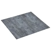 Vidaxl Deske za talne obloge 5,11 m2 55 szt. PVC Siva marmor