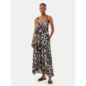 LOLA CASADEMUNT Poletna obleka LS2616027 Črna Regular Fit