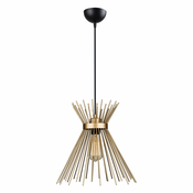 Kovinska viseča svetilka v zlati barvi Izmir - Squid Lighting