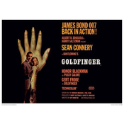 Umjetnički otisak Pyramid Movies: James Bond - Goldfinger One-Sheet