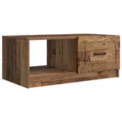 vidaXL Klubska miza Star les 90 x 50 x 37 cm Inženirski les