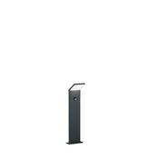 Trio Lighting LED senzorna ulična svetilka PEARL, višina 50 cm, antracitna kovina IP54 - Sodobni - Aluminij