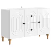 TV ormar s ladicama Bijela visokog sjaja 89 x 34,5 x 60 cm