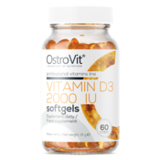 OstroVit Vitamin D3 2000 IU softgels