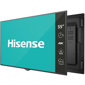 Hisense digital signage zaslon 55BM66AE 55 / 4K / 500 nits / 60 Hz / (24h / 7 dni )