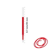 Refill gel MILAN Gel Touch 0,7 mm - rdeč