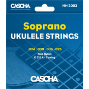 Cascha Premium Soprano Ukulele Strings Set