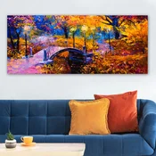 Wallity Slika na platnu 50x120cm