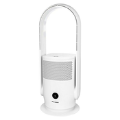 Mini stoječi ventilator Proklima (s čistilnikom, 1.650 m3/h, višina: 59,2 cm, bele barve)