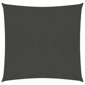 Jedro za zaštitu od sunca 160 g/m2 antracit 4 x 4 m HDPE