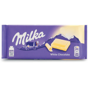MILKA Čokolada White 100g