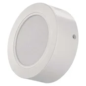 LED površinska svetilka RUBIC, krog, bela, 9W, nevtralna bela
