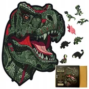 shumee Lesene sestavljanke Dinozavri XXL Velika sestavljanka T-rex Sestavljanka dinozaver