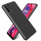shumee Mehak ovitek MAT za Oppo A54 5G/A74 5G črne barve + steklo
