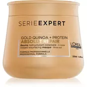 L’Oréal Professionnel Serie Expert Absolut Repair Gold Quinoa + Protein maska za intenzivnu regeneraciju za veoma oštecenu kosu 250 ml
