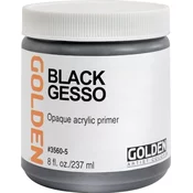 Golden Artist Colors Black Gesso Srednje 237 ml 1 kos