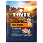 Hrana Ontario Adult Medium Chicken & Sweet Potatoes 2,25kg