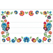 shumee samolepilne etikete, ljudski vzorec, 85/55 mm, 20 kosov | 660058