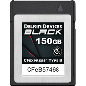 Memorijska kartica Delkin - 150GB, BLACK, CFexpress Type B, crna