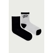 Karl Lagerfeld Nogavice Autograph črna