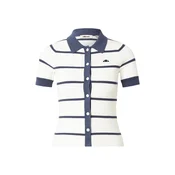 ELLESSE Pletena jopa Framura marine/off-bela