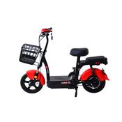 T20-48 Električni bicikl, 250W, 10.5, Crno-crveni