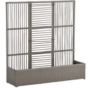 Homestar Sadilnik z mrežo 103x29x103 cm siva, (5000228446)