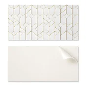 shumee Samolepilna vinilna dekorativna plošča s potiskom 120x60 cm geometrijski črtni vzorec
