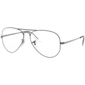Ray-Ban RX6489 2502 L (58) Srebrna/Kristalna
