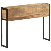 Vidaxl Cvetlično korito 90x20x68 cm robusten mangov les