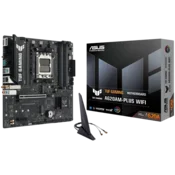 ASUS TUF GAMING A620AM-PLUS WIFI AM5 mATX osnovna plošča - AMD A620A, 4xDDR5, 2xM.2, 4xSATA, 2.5Gb LAN, 2xDP, 1xHDMI, Aura Sync - 90MB1MZ0-M0EAY0