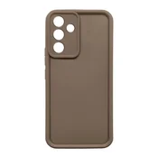 mobilNET silikonski ovitek Samsung Galaxy A35 5G, rjav (Edge)
