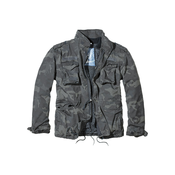 Brandit Prijelazna jakna M-65 Giant, tamo siva / bazalt siva / siva
