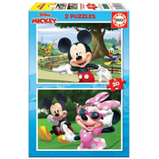 Puzzle Mickey&Friends Educa 2x20 dijelova od 4 godine