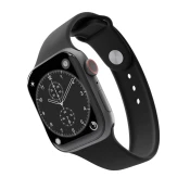 Liquid band Apple Watch SE 44 mm (2020) - Črna