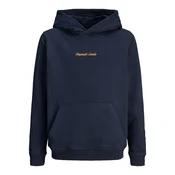 Jack & Jones Junior Majica JORNorrebro temno modra/marelica