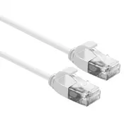 Secomp roline UTP bakar PatchCord SLIM Cat6A LSOH white 1.0m ( 2459 )