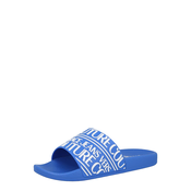Versace Jeans Couture Nizki natikači FONDO SLIDE DIS. SQ1 modra/bela
