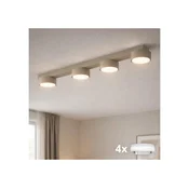 Brilagi - LED RGB prigušiva ugradna spot svetiljka MONO 4xGX53/14W/230V Wi-Fi Tuya bež