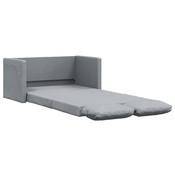 MAISON CHIC Talni Raztegljiv kavč - Raztegljivi divan 2 v 1 svetlo siv 112x174x55 cm blago, (21729195)