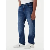 Guess Jeans hlače M5YAN2 D5KT3 Mornarsko modra Regular Fit