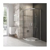 Ravak 3B240C00Z1-štiridelna kvadrantna tuš kabina BLIX 80x80 cm sijajni krom